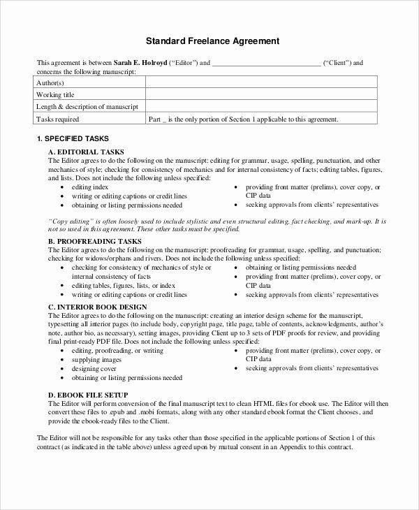 Freelance Contract Templates